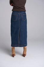 Load image into Gallery viewer, GC Long Denim Skirt Indigo Blue Size 14 ONLY