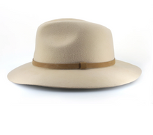 Load image into Gallery viewer, AP019 Murray Wool Felt Beige Hat Size 60CM
