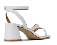 Load image into Gallery viewer, Petricia White Sandal Heel