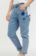 Load image into Gallery viewer, ISDY814 Ink Blot Jean Size Extra Large 16 ONLY