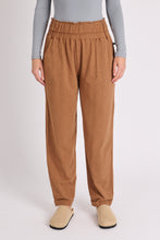 Load image into Gallery viewer, 1015493 Detail waistband Lounge Pant Chocolate
