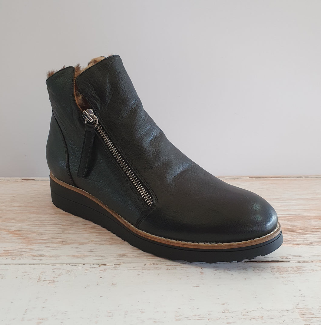 Opal Black Boot