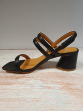 Load image into Gallery viewer, Petella Black Strappy Heel
