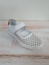 Load image into Gallery viewer, Evelyn Mary Jane Casual Shoe White
