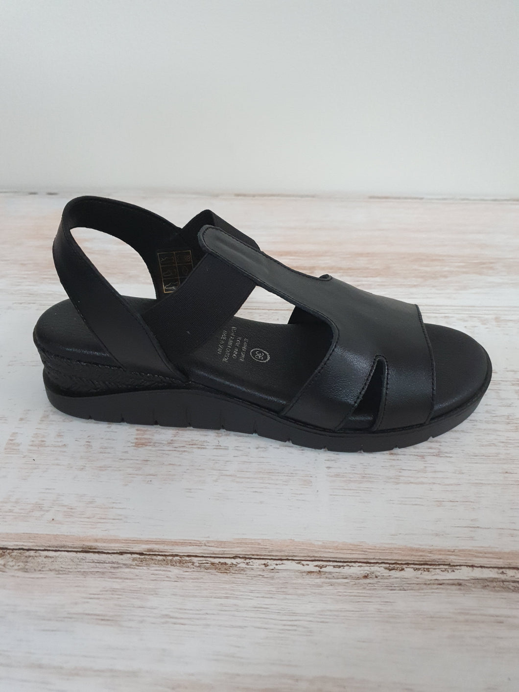 Raelynn Black Sandal