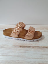 Load image into Gallery viewer, Saba Rose Gold Slide SIZE 37 ONLY
