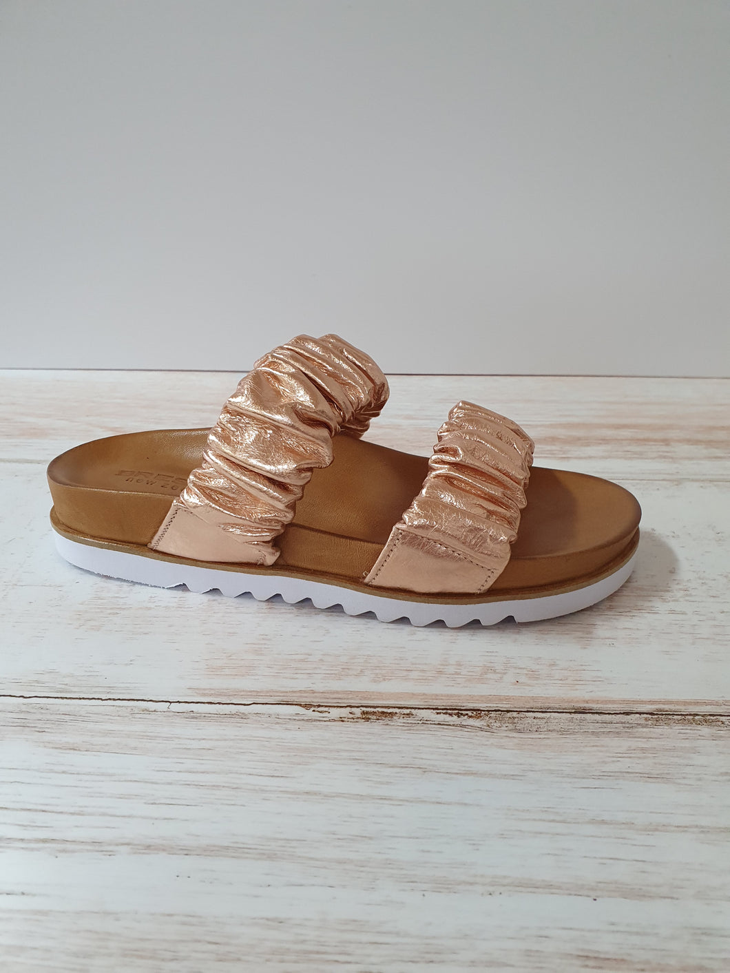 Saba Rose Gold Slide SIZE 37 ONLY