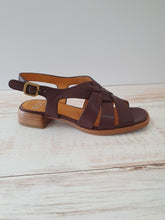 Load image into Gallery viewer, Tereza Chestnut Sandal
