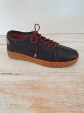 Load image into Gallery viewer, Wyatt Navy Casual Shoe SIZE 37 ONLY
