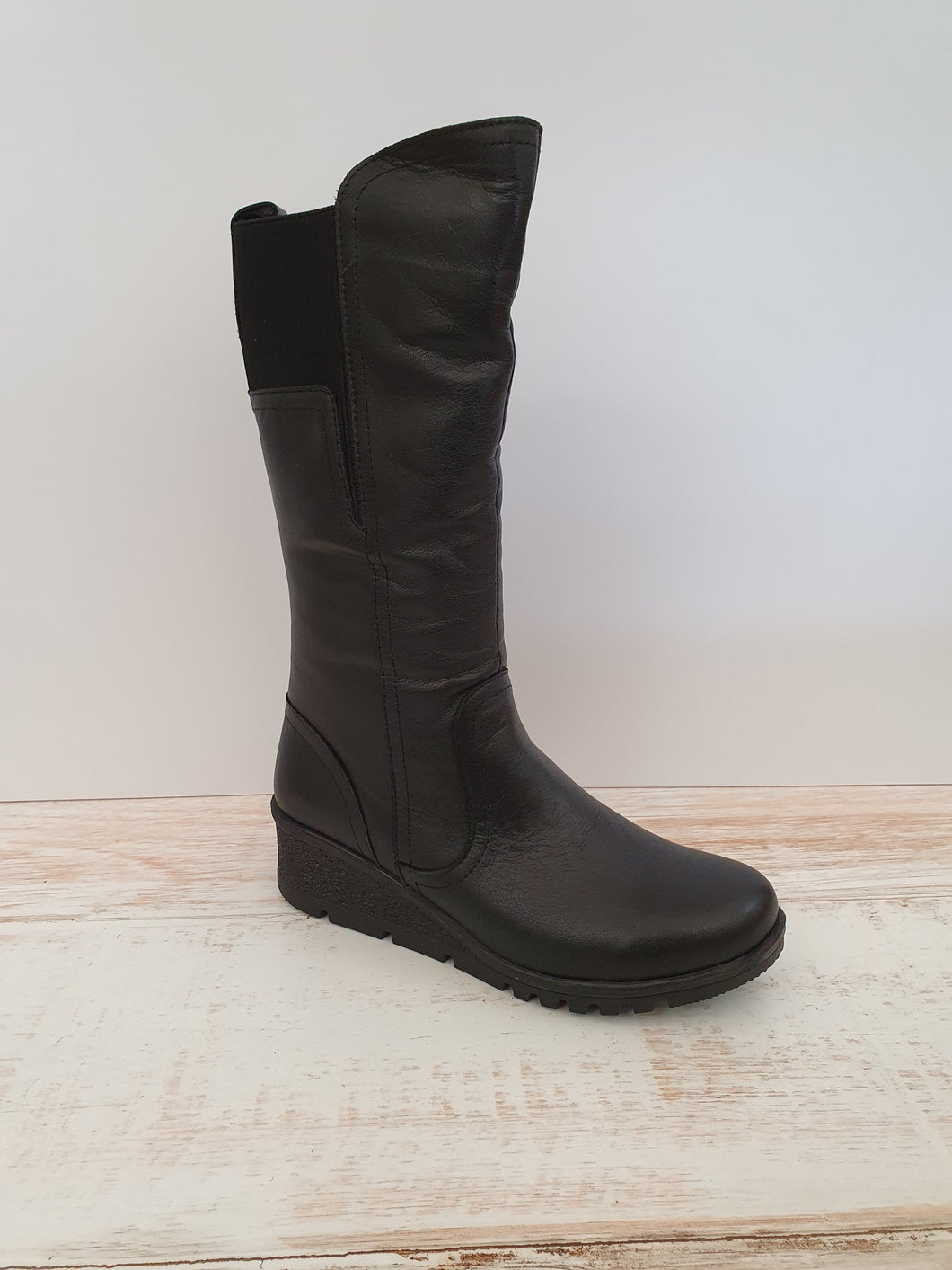 Harley Black Long Boot