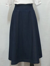 Load image into Gallery viewer, 3DS9541 Dakota Denim Skirt DK Denim
