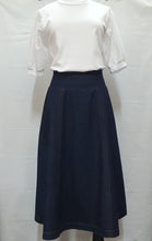 Load image into Gallery viewer, 3DS9541 Dakota Denim Skirt DK Denim
