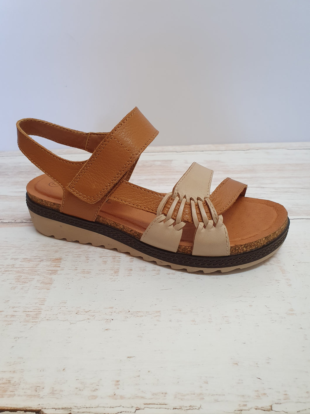 Story Tan Bone Sandal