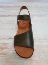 Load image into Gallery viewer, March Olive Sandal
