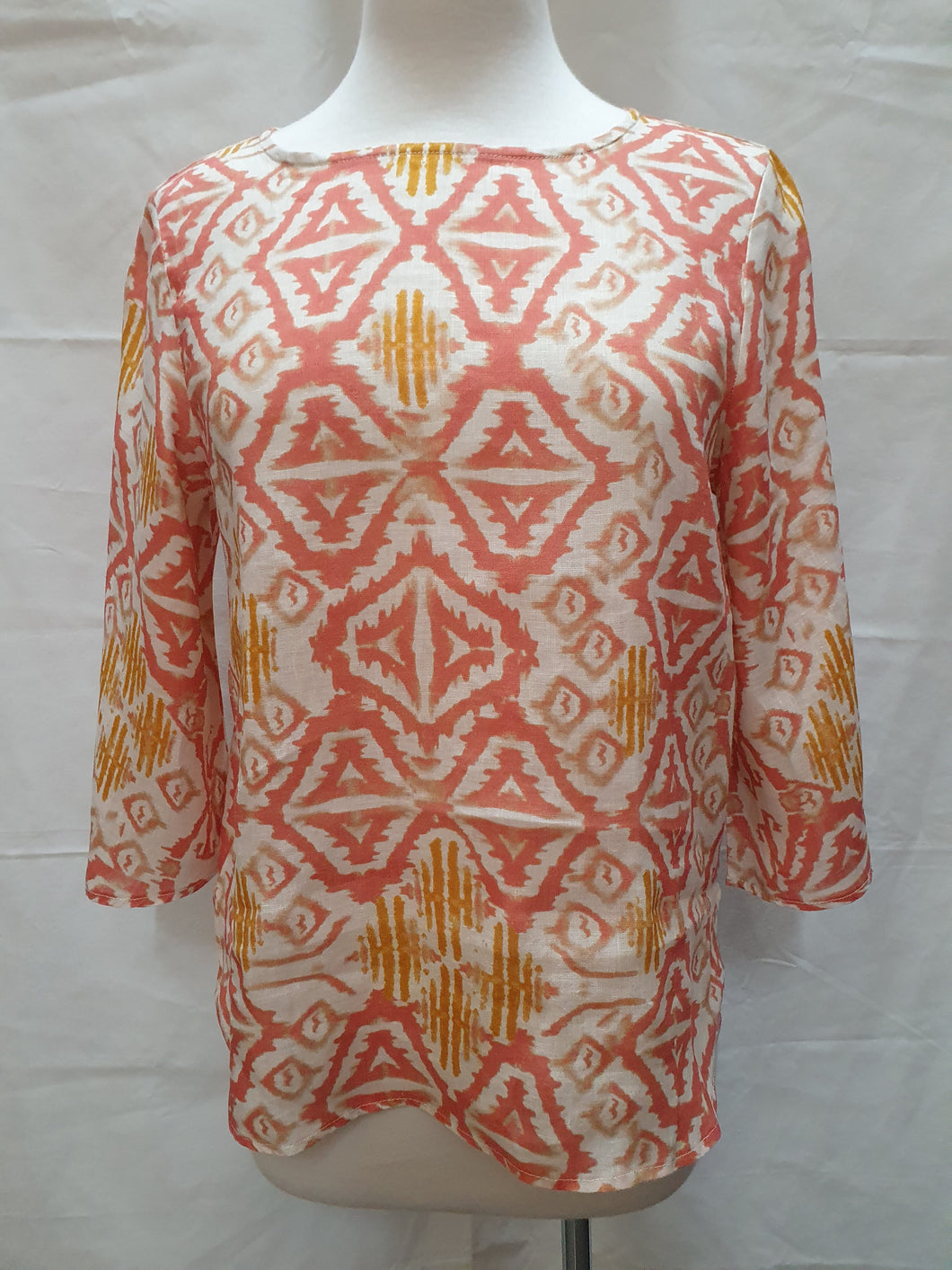 GA503 Ikat Print Top