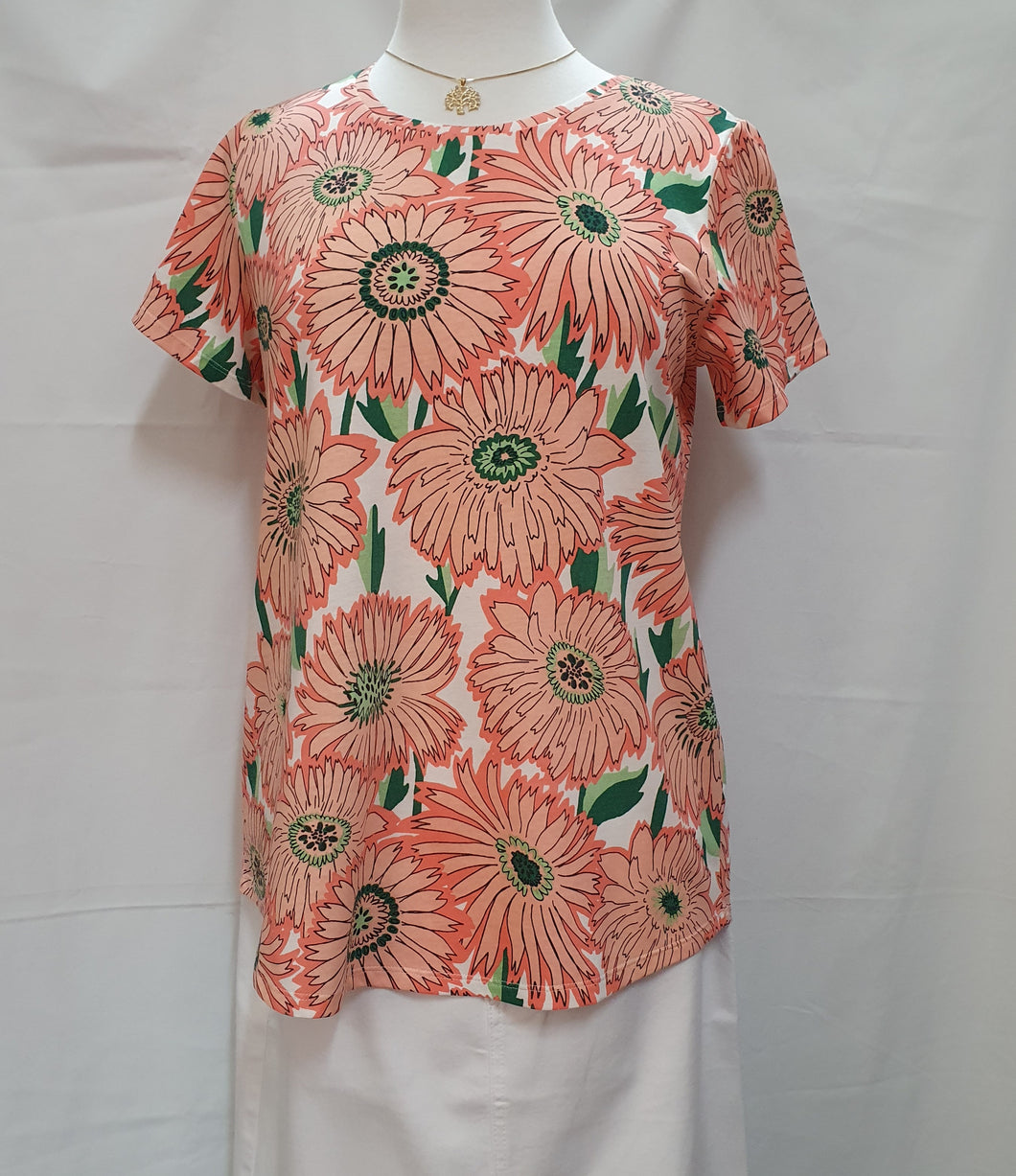 CFO4611 Here comes Summer Tee Fleur