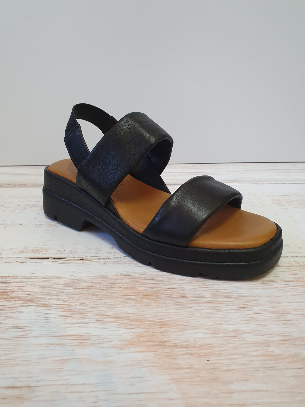 Chisel Black Sandal