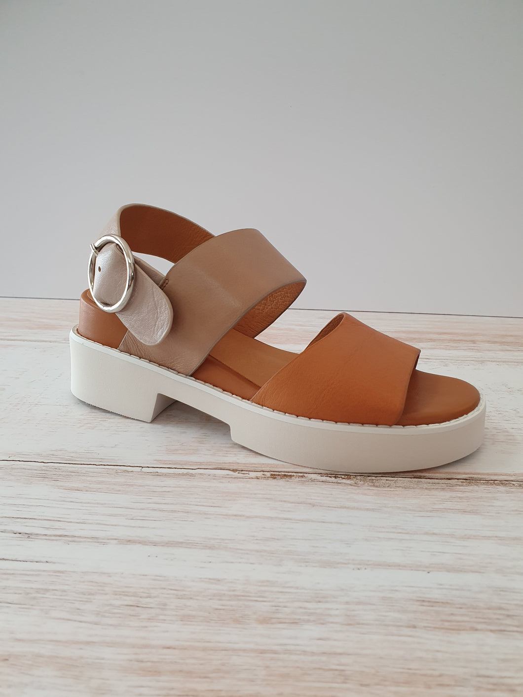 Rummy Tan/Taupe Sandal