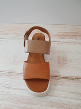 Load image into Gallery viewer, Rummy Tan/Taupe Sandal
