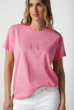 Load image into Gallery viewer, GC3292-16 Basic Logo Tee Short Sleeve Pink Cosmos
