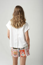 Load image into Gallery viewer, CPS1437-230 Rodeo Print Cap Sleeve Shirt
