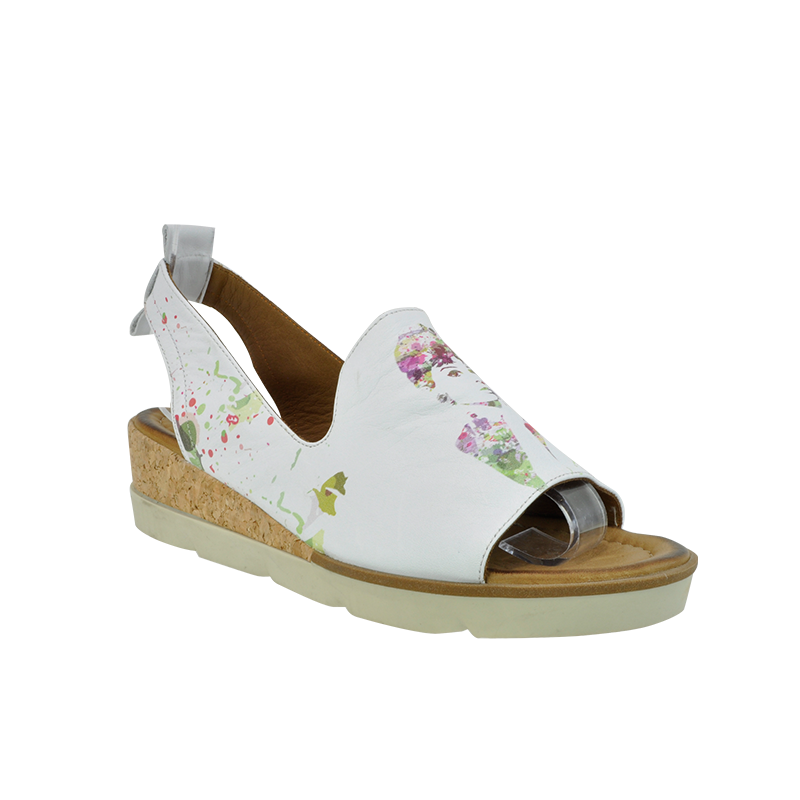 Dixon Interest Audrey White Sandal