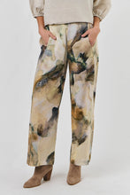 Load image into Gallery viewer, GA398 Marble Print Linen Pant
