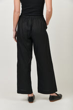 Load image into Gallery viewer, GA398 Black Linen Pant
