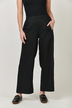 Load image into Gallery viewer, GA398 Black Linen Pant
