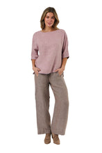 Load image into Gallery viewer, GA398 Truffle Linen Pant
