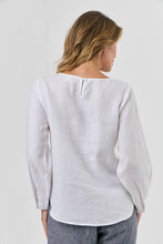 Load image into Gallery viewer, GA574 White Long Sleeve Top
