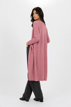 Load image into Gallery viewer, HW24211 Celia Long Raspberry Cardigan
