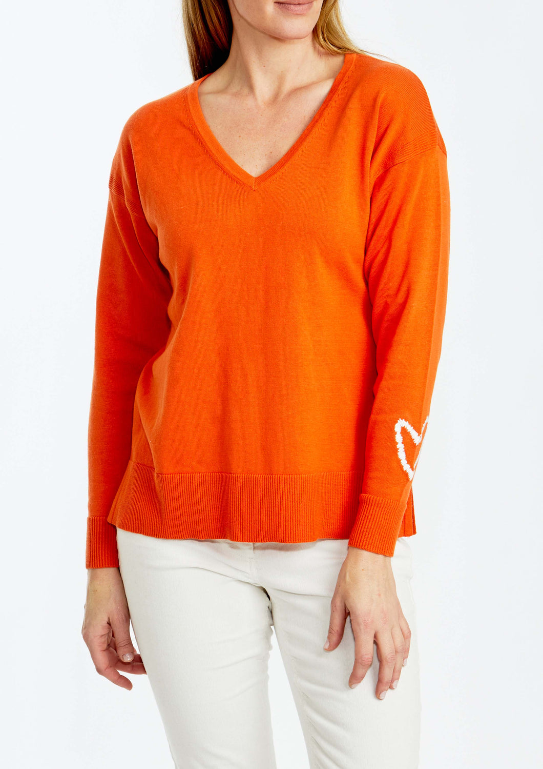 P565066 Everyday Pullover Orange SIZE XL ONLY