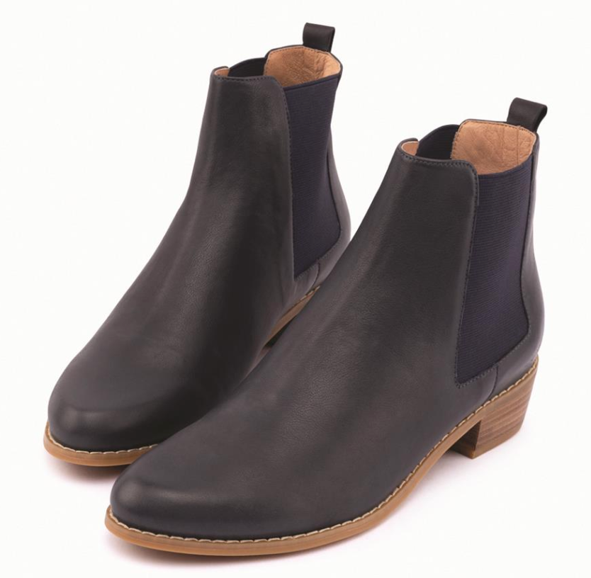 Raine Navy Chelsea Boot