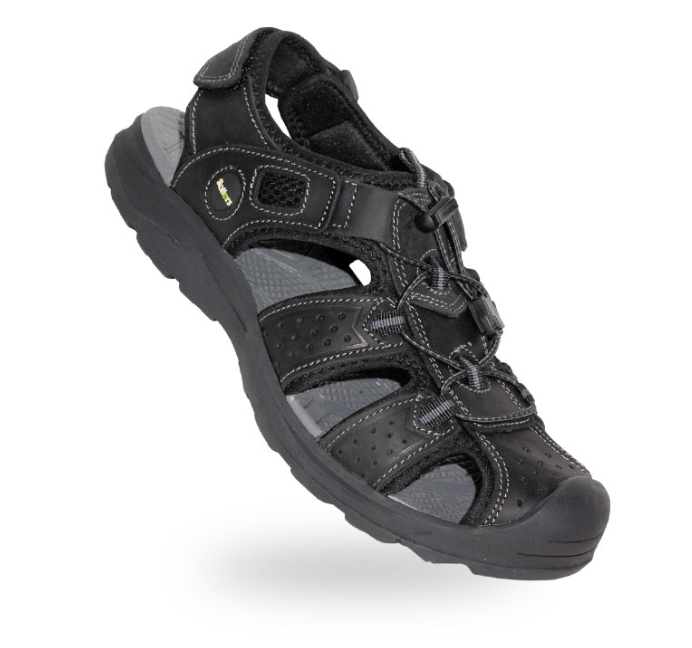 Vapor Black Sandal