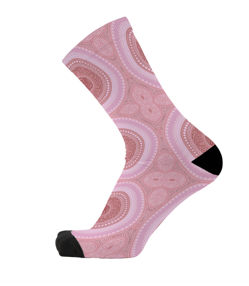 Pink River Socks