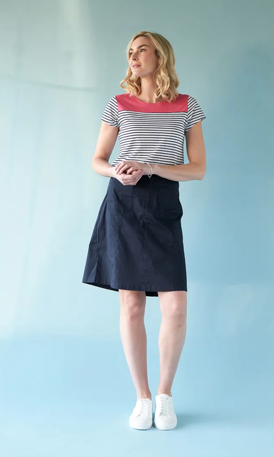 COH1028 Portobello Skirt Navy