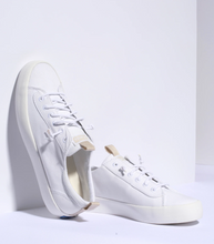 Load image into Gallery viewer, Kickback Organic Cotton White Sneaker
