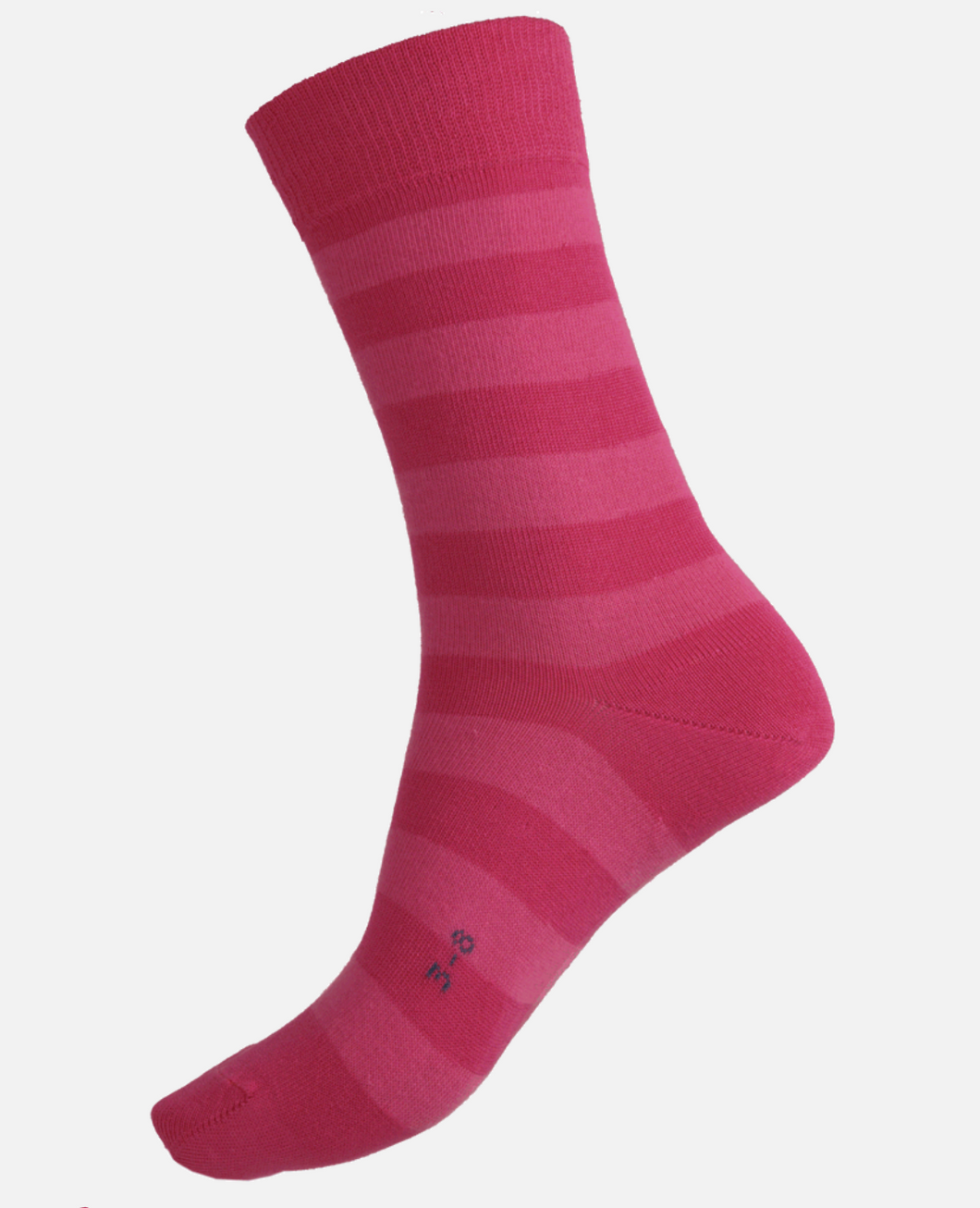 52C Cotton Health Socks Assorted Stripe Colours