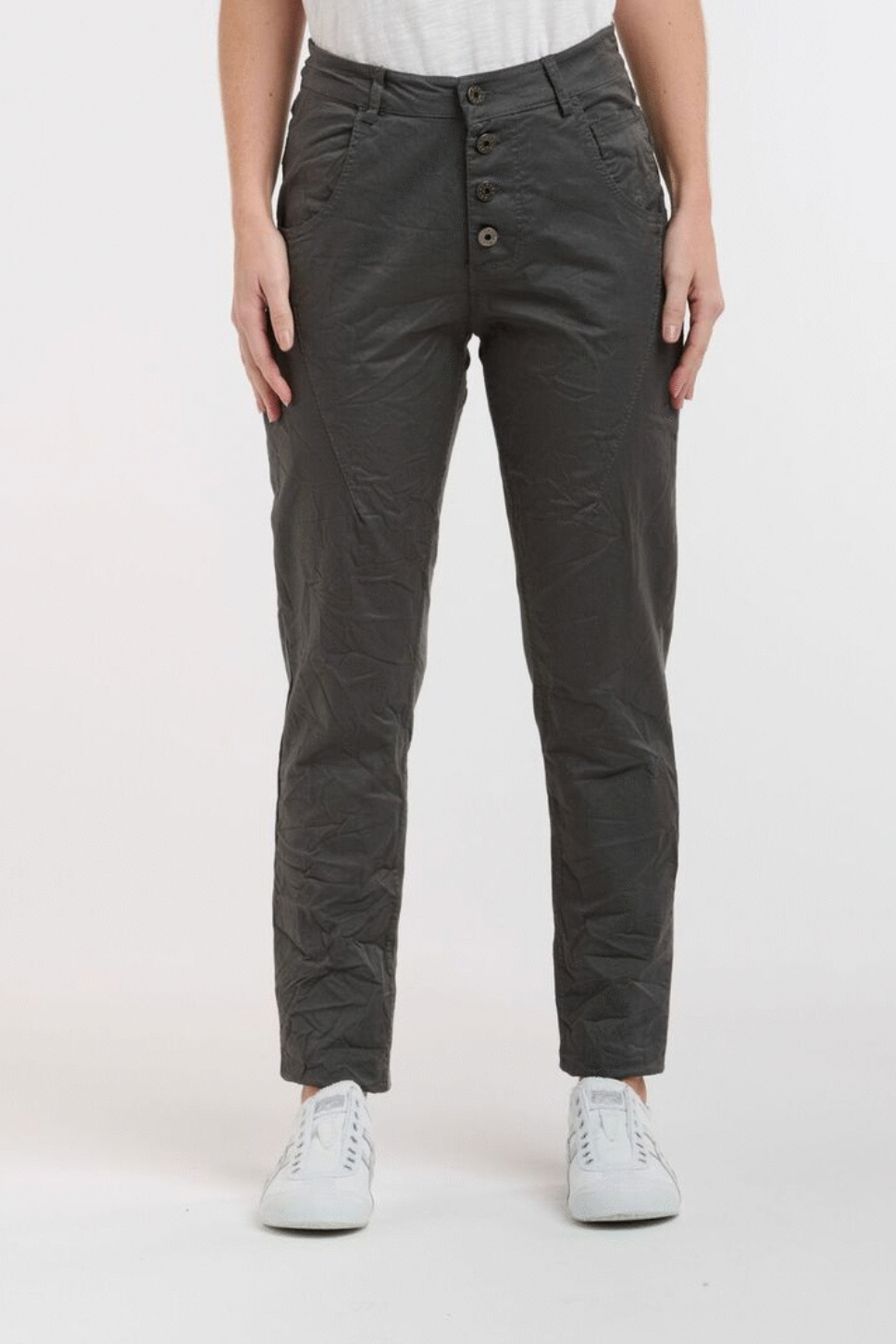 168115 Signature Pants Smoke Grey