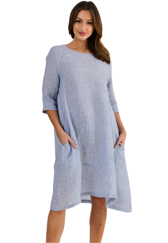 GA519 Delta Gauze Dress