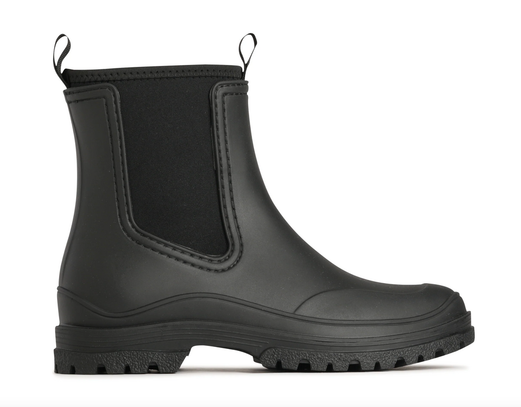 Amelia Black Ladies Gumboots