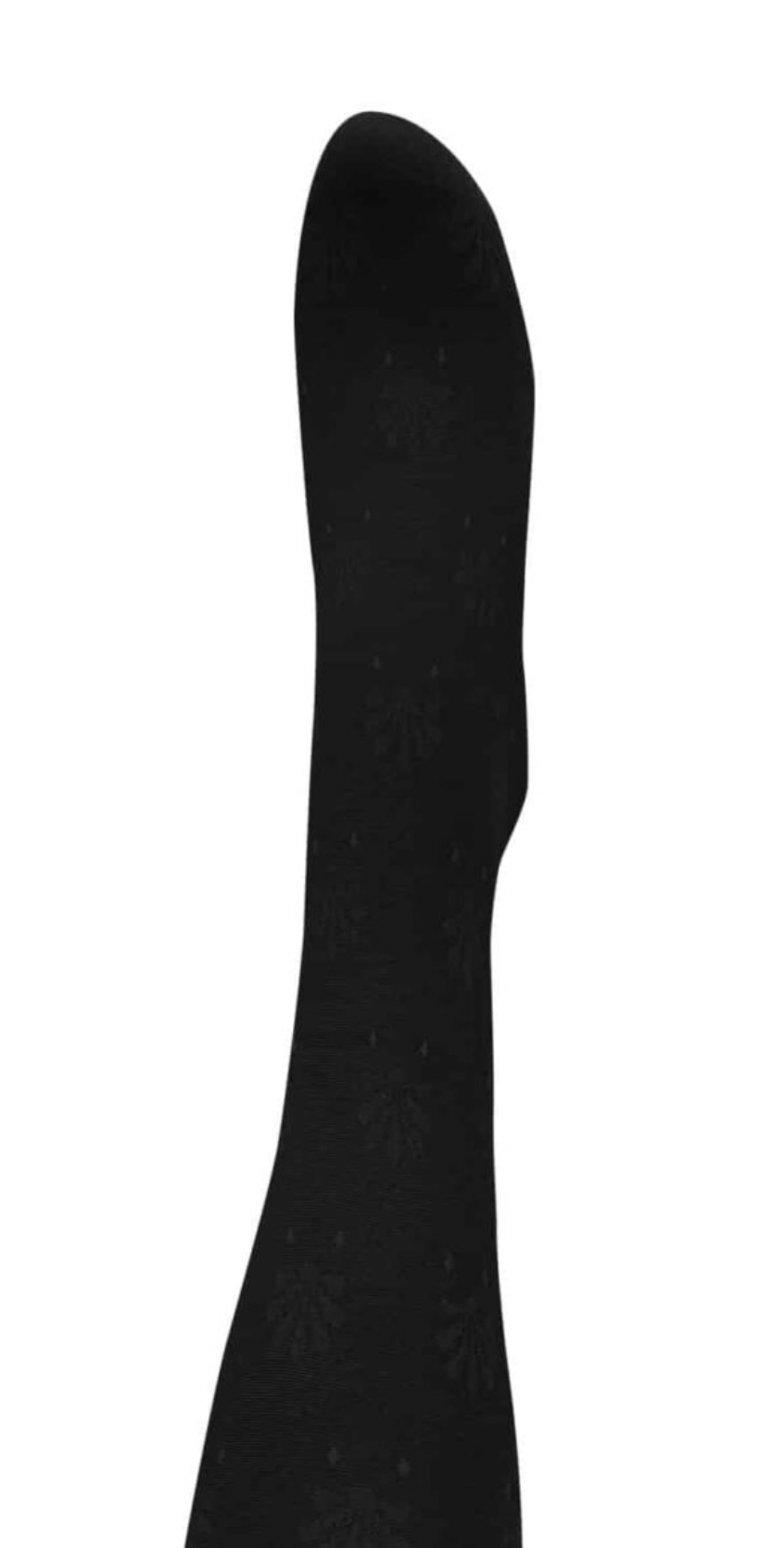 Fleur Black Cotton Tights