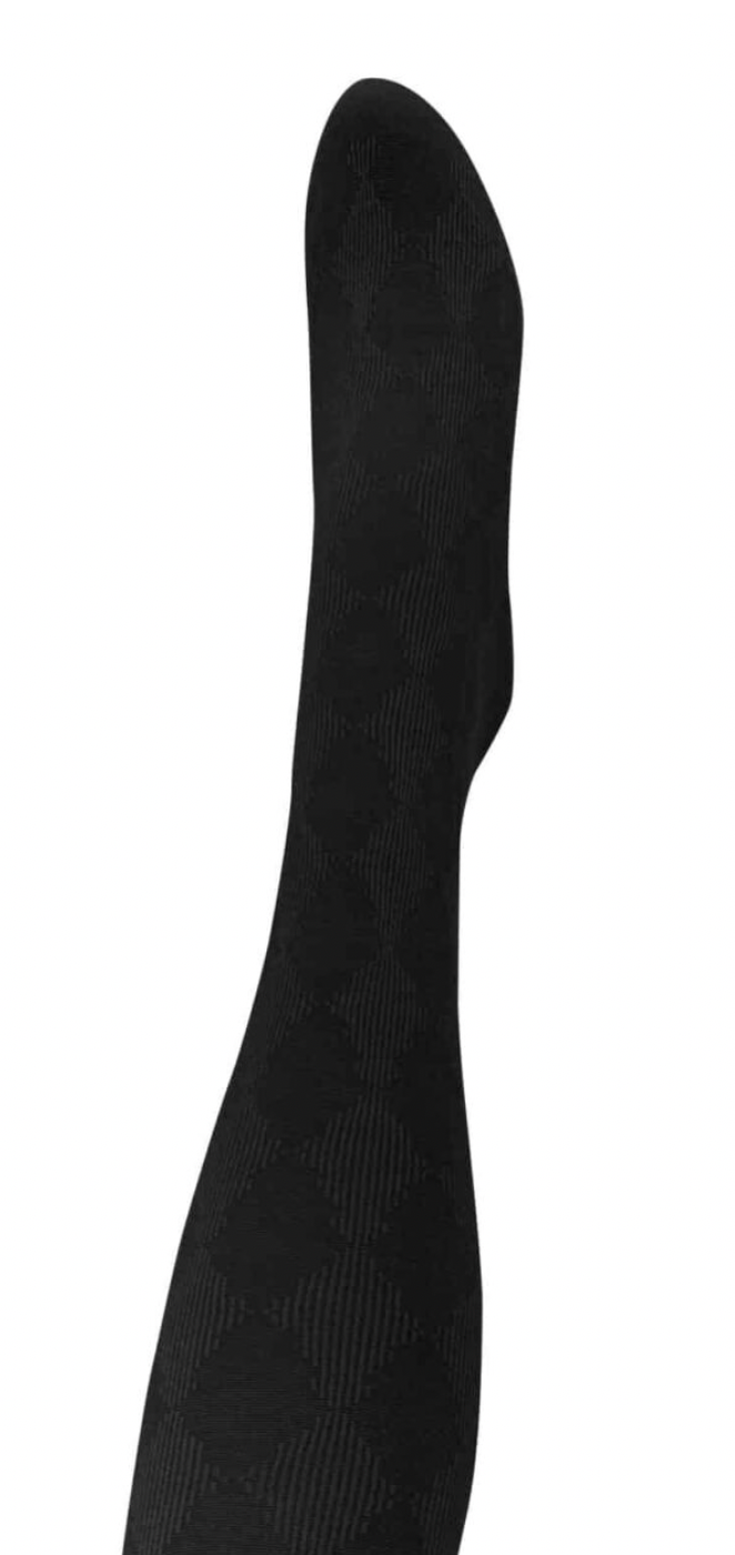 Pine Black Organic Cotton Tights