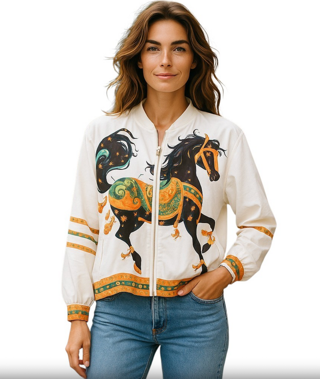 Wild Horses Bomber Jacket