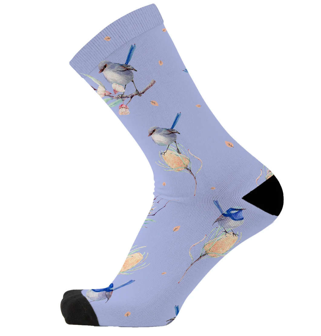 Wren of a Kind Socks