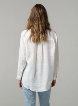 Load image into Gallery viewer, CPS1401 Classic Linen Shirt White

