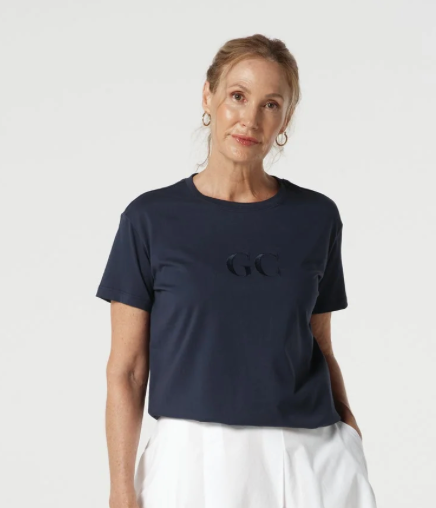 GC3292-16 Basic Logo Tee Short Sleeve Navy