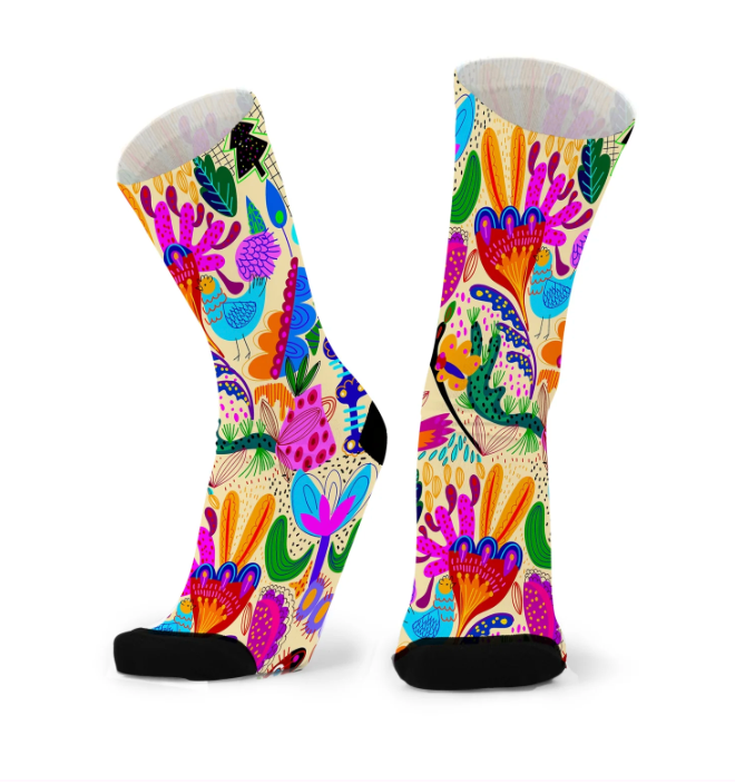 Bloom with a View Socks