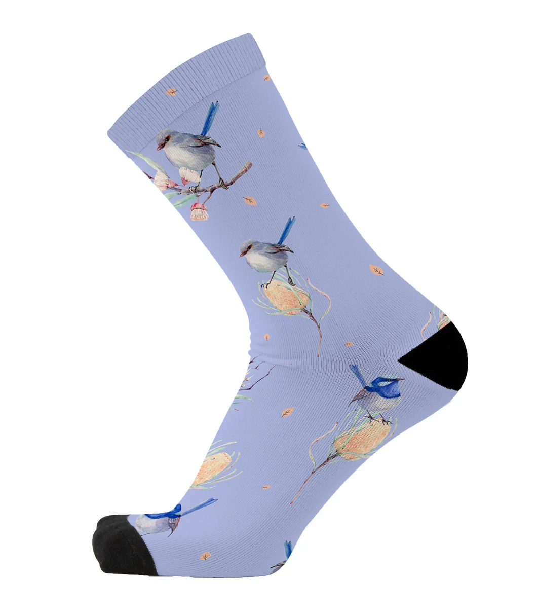 Wren of a Kind Socks